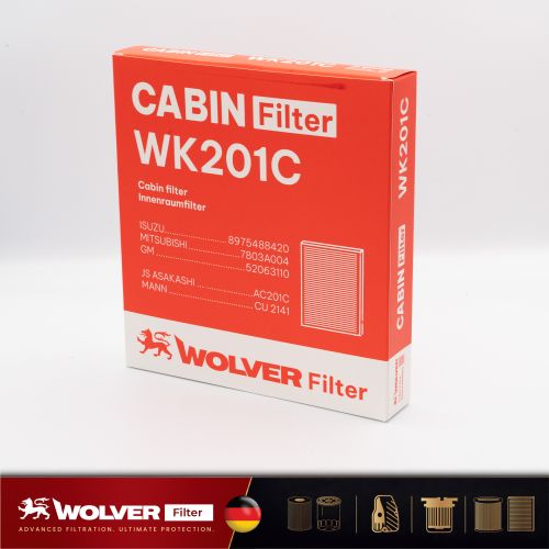 Lọc Gió Điều Hoà: Wolver WK201C